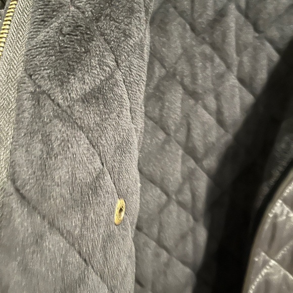 RL (RALPH LAUREN) SOFT NYLON COAT WITH FAUX FUR Collar-AMAZING! - Picture 6 of 12